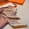 6931a949ccd8ab3d7af9daff Hermès Twilly, Popular 'Book Stamp' Design, 18 Momme Heavyweight Silk Twill, Delicately Rolled Edges, 5×85 cm