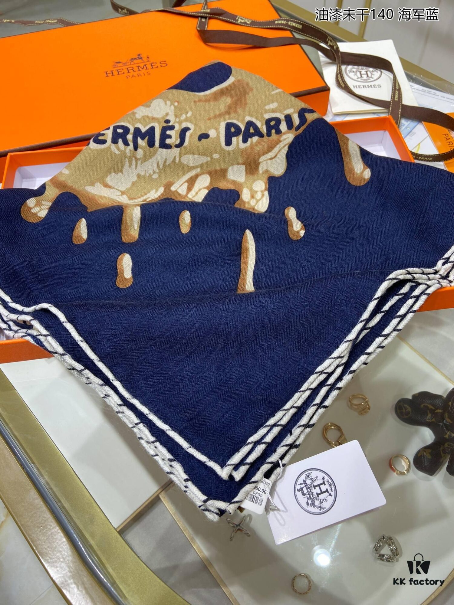 6931a94accd8ab3d7af9db0d Hermès Counter Bestseller! 70% Cashmere + 30% Silk 'Wet Paint 140' Luxury Scarf, Top Craftsmanship Ultra Value!