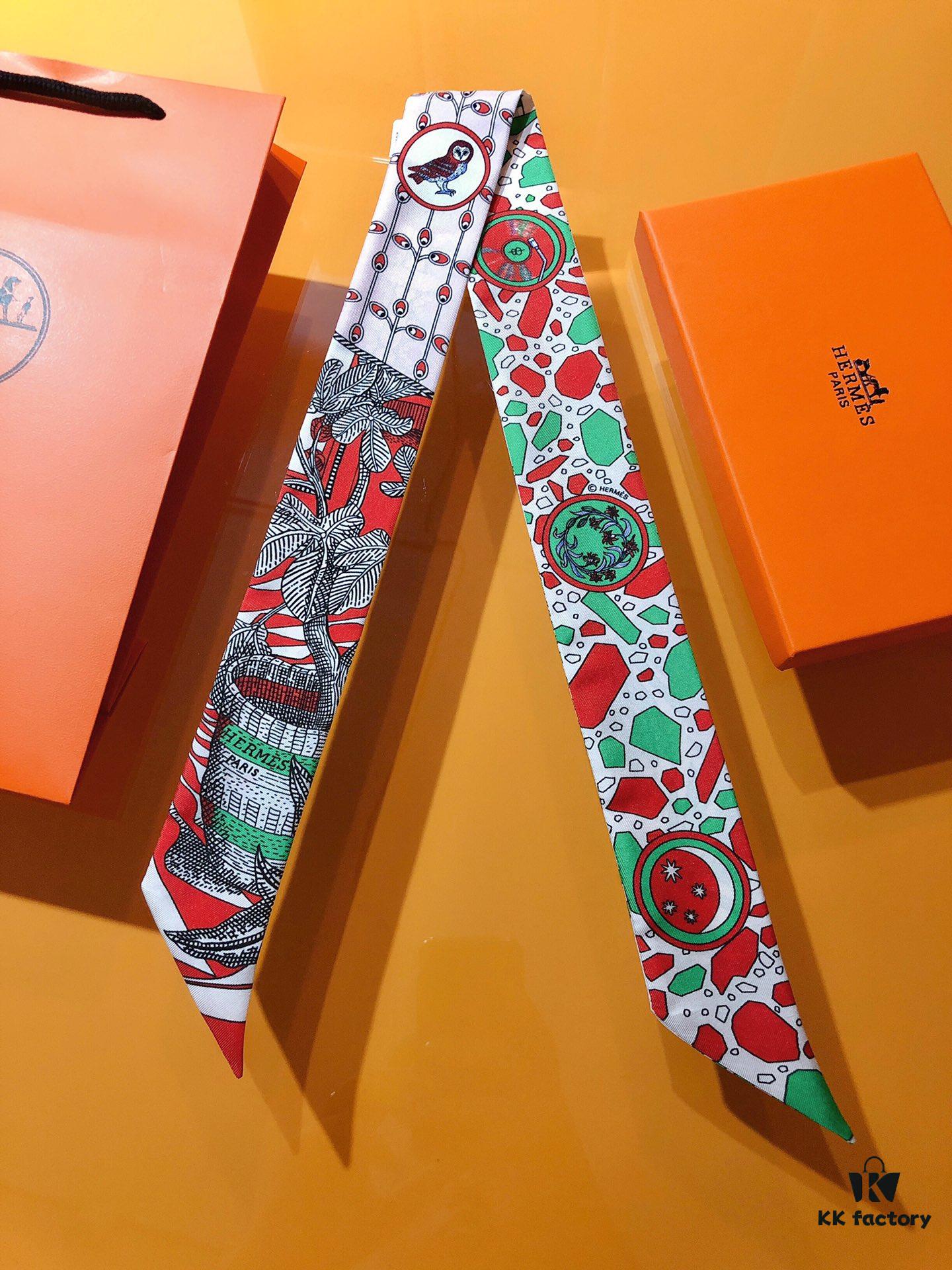 6931a94cccd8ab3d7af9db30 Hermès ‼️ 'Dance of the Lady Knight' Twilly Silk Scarf – A Fusion of Myth and Modern Style