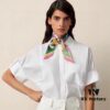 6931a94dccd8ab3d7af9db38 Hermès WOW Silk Hair Band - Dual-Sided Design, 100% Twill Silk, Scarf for Neck, Wrist, Waist or Bag Accessory