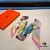 6931a94eccd8ab3d7af9db3e Hermès WOW Silk Hair Band - Dual-Sided Design, 100% Twill Silk, Scarf for Neck, Wrist, Waist or Bag Accessory