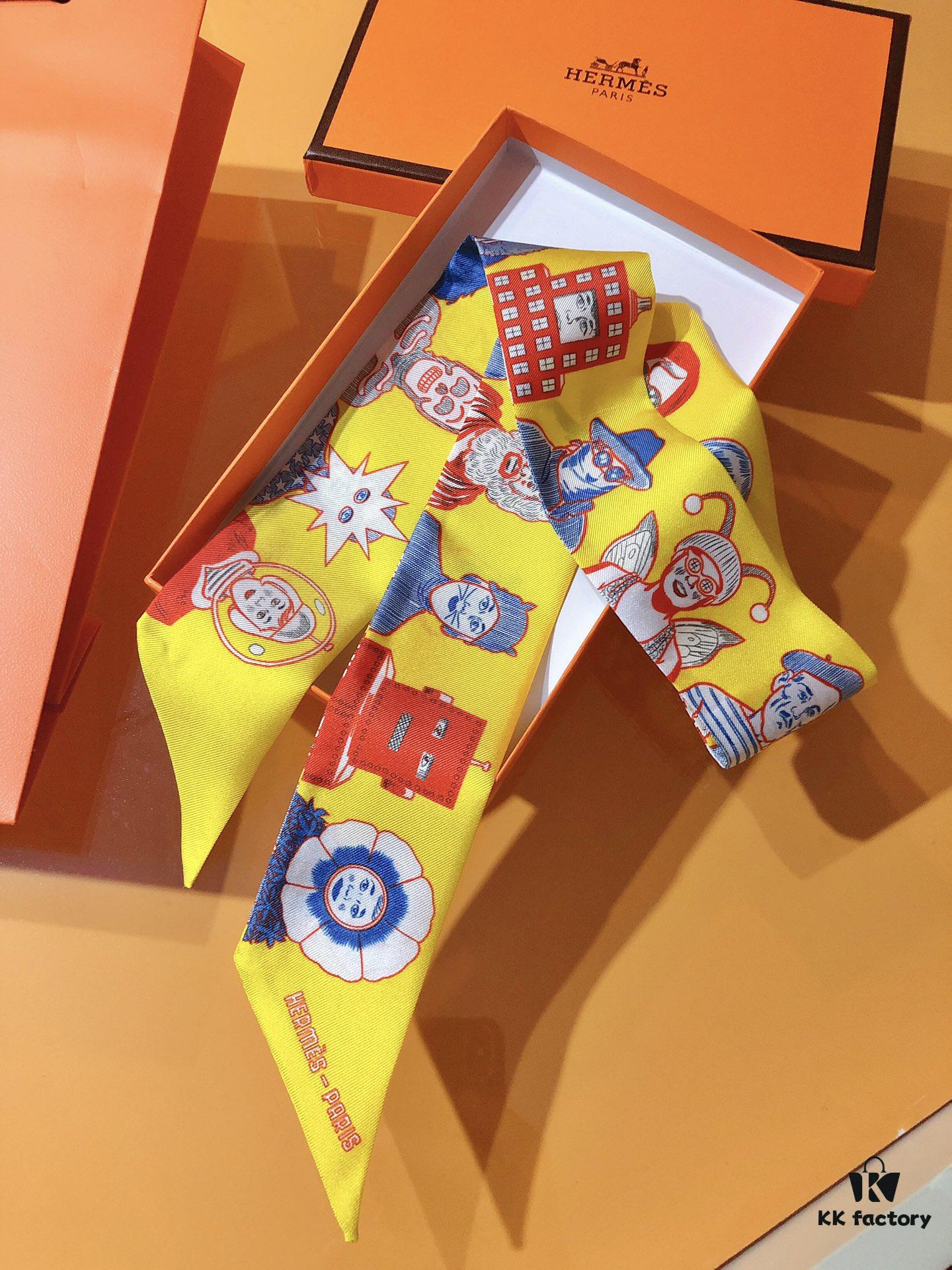 6931a94fccd8ab3d7af9db55 Hermès 'Dress Code' Silk Ribbon – A Stunning Collection of Portraits! Historical Figures, Legends, or Unexpected Characters – A Playful Fusion of Themes and Eras
