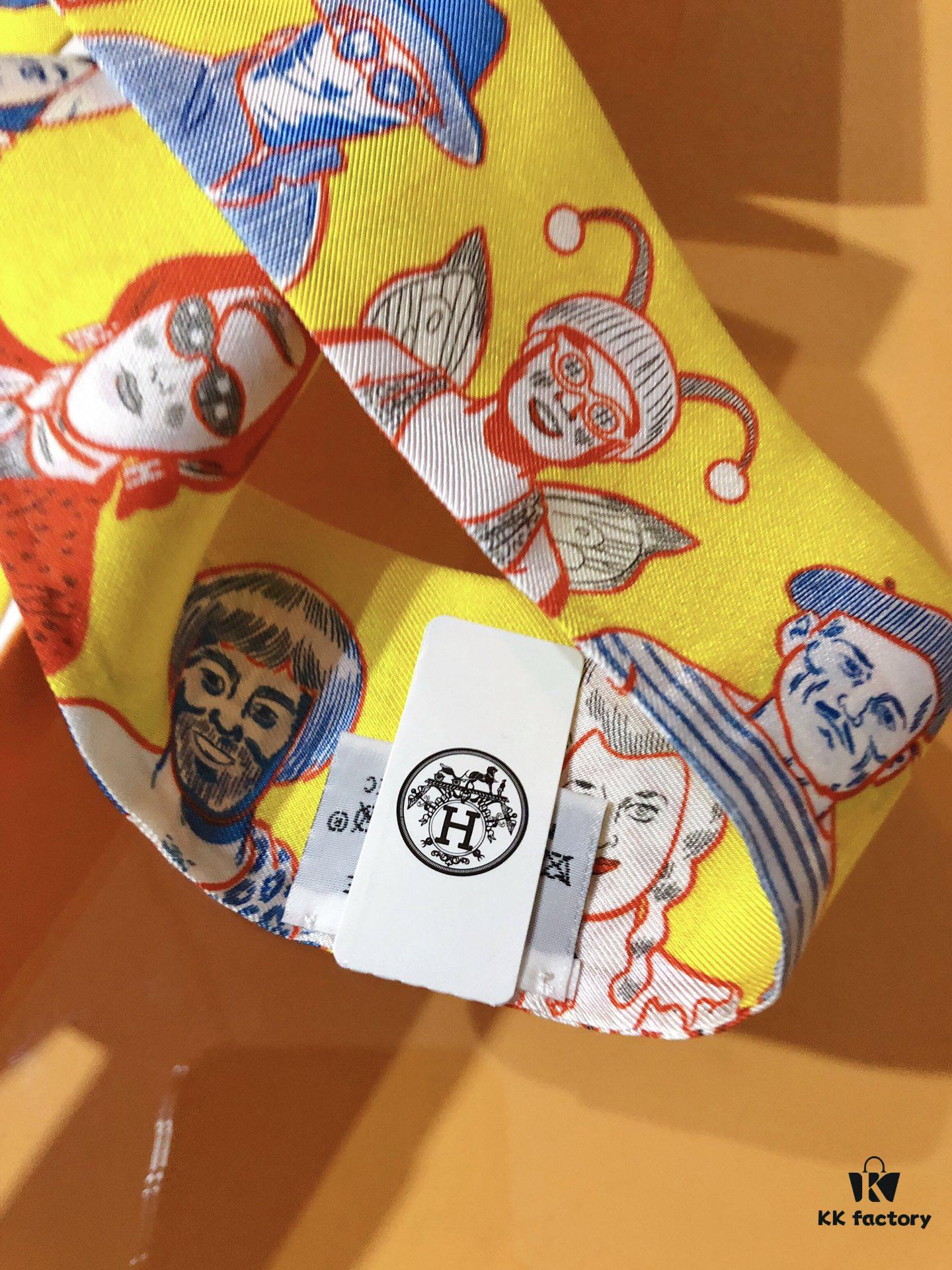 6931a94fccd8ab3d7af9db56 Hermès 'Dress Code' Silk Ribbon – A Stunning Collection of Portraits! Historical Figures, Legends, or Unexpected Characters – A Playful Fusion of Themes and Eras