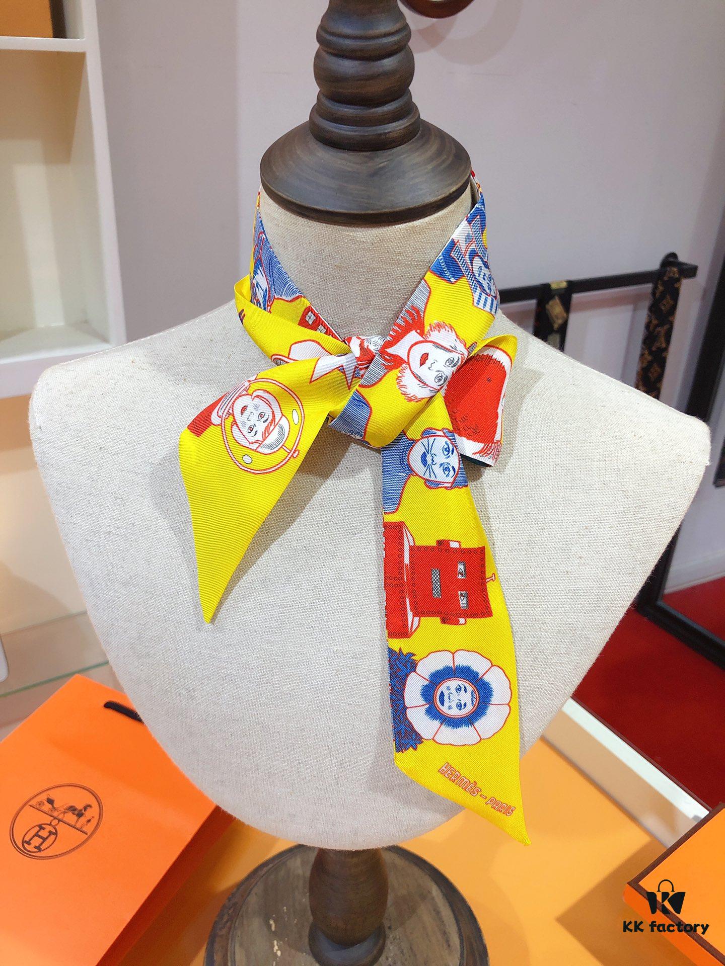 6931a94fccd8ab3d7af9db58 Hermès 'Dress Code' Silk Ribbon – A Stunning Collection of Portraits! Historical Figures, Legends, or Unexpected Characters – A Playful Fusion of Themes and Eras