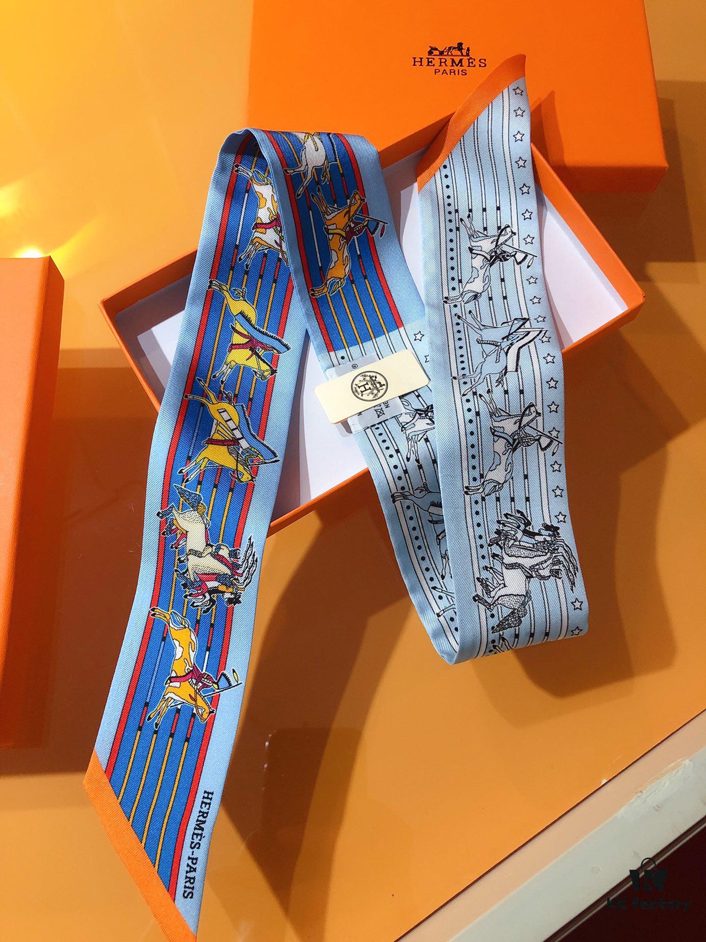 6931a950ccd8ab3d7af9db64 Hermès 'Ponca Chief' Silk Ribbon