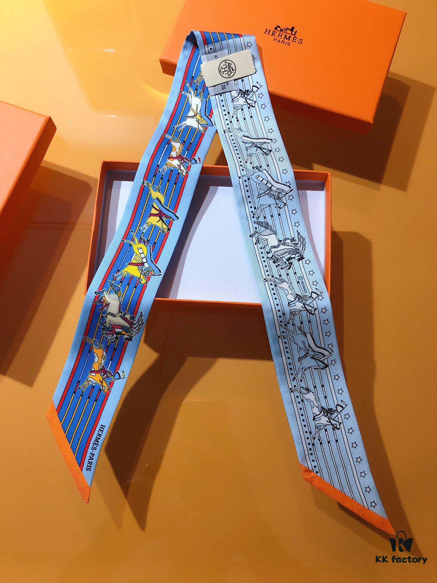 6931a950ccd8ab3d7af9db65 Hermès 'Ponca Chief' Silk Ribbon