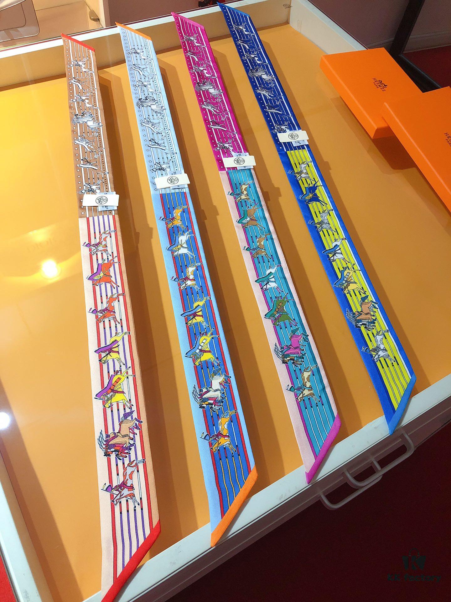 6931a951ccd8ab3d7af9db6b Hermès 'Ponca Chief' Silk Ribbon
