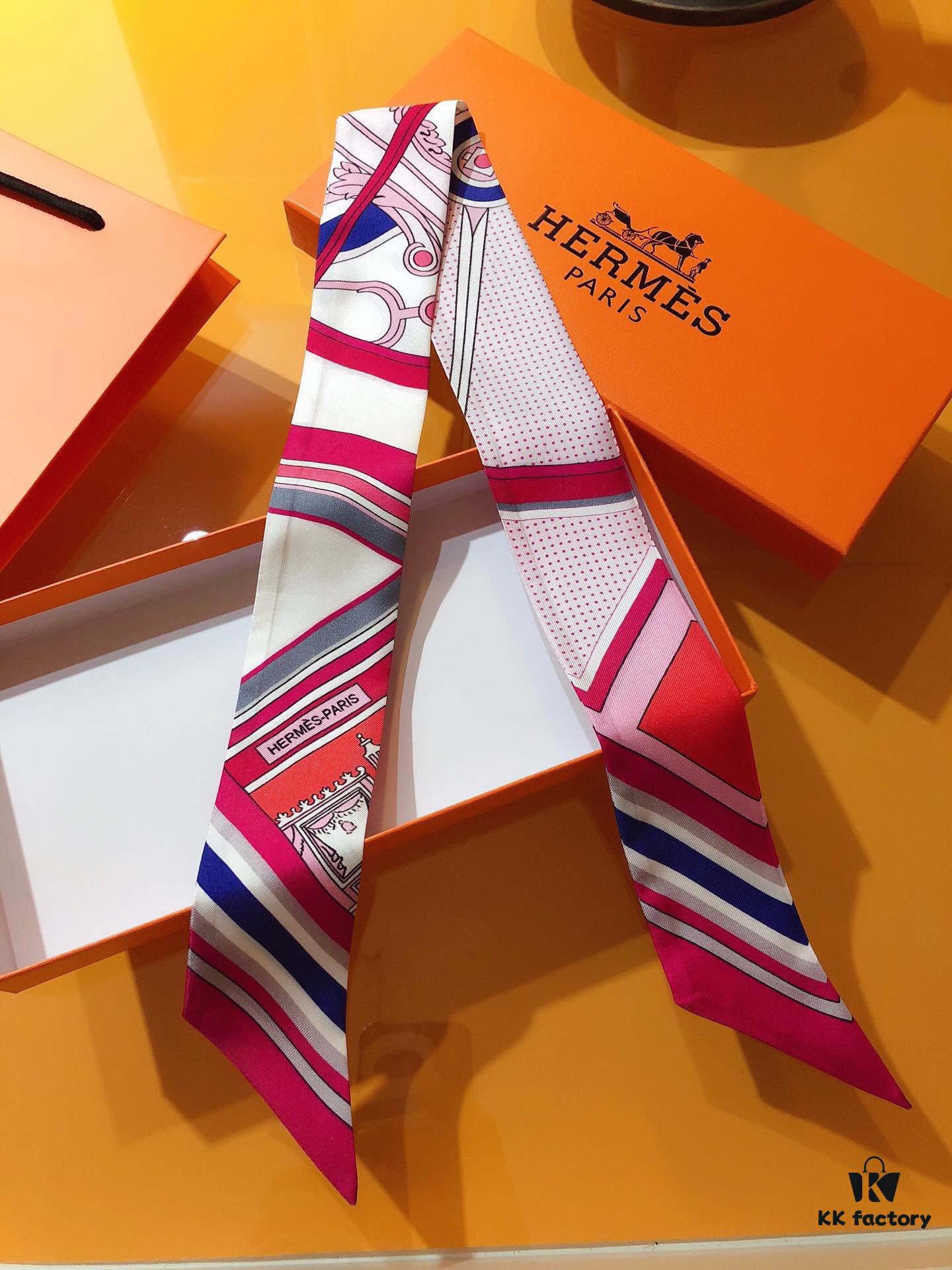 6931a951ccd8ab3d7af9db6e Counter Sync‼️ Hermès Washington Carriage Silk Ribbon‼️ Top-tier Twill Silk, Ultra-fine Printing with Exceptionally Clear Patterns, Perfect Choice for Gifting or Personal Use🎁
