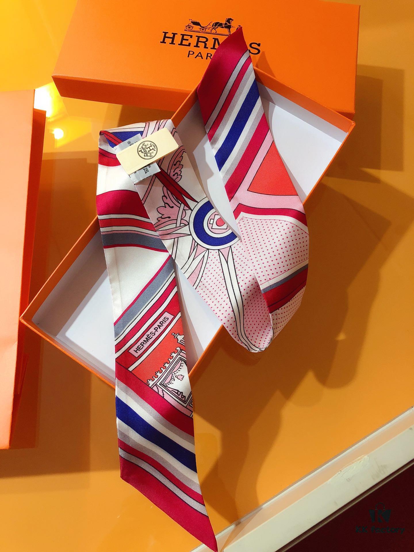 6931a951ccd8ab3d7af9db6f Counter Sync‼️ Hermès Washington Carriage Silk Ribbon‼️ Top-tier Twill Silk, Ultra-fine Printing with Exceptionally Clear Patterns, Perfect Choice for Gifting or Personal Use🎁