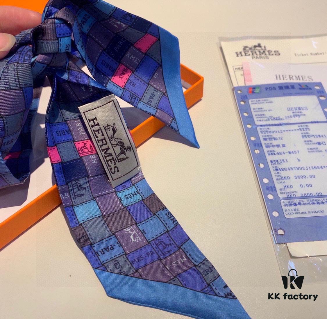6931a952ccd8ab3d7af9db7a Hermes Counter Newest Style Multi-functional Small Silk Ribbon, Bright Colors, Elegant and Casual Design, 5cm*90cm