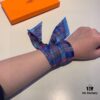 6931a952ccd8ab3d7af9db7b Hermes Counter Newest Style Multi-functional Small Silk Ribbon, Bright Colors, Elegant and Casual Design, 5cm*90cm
