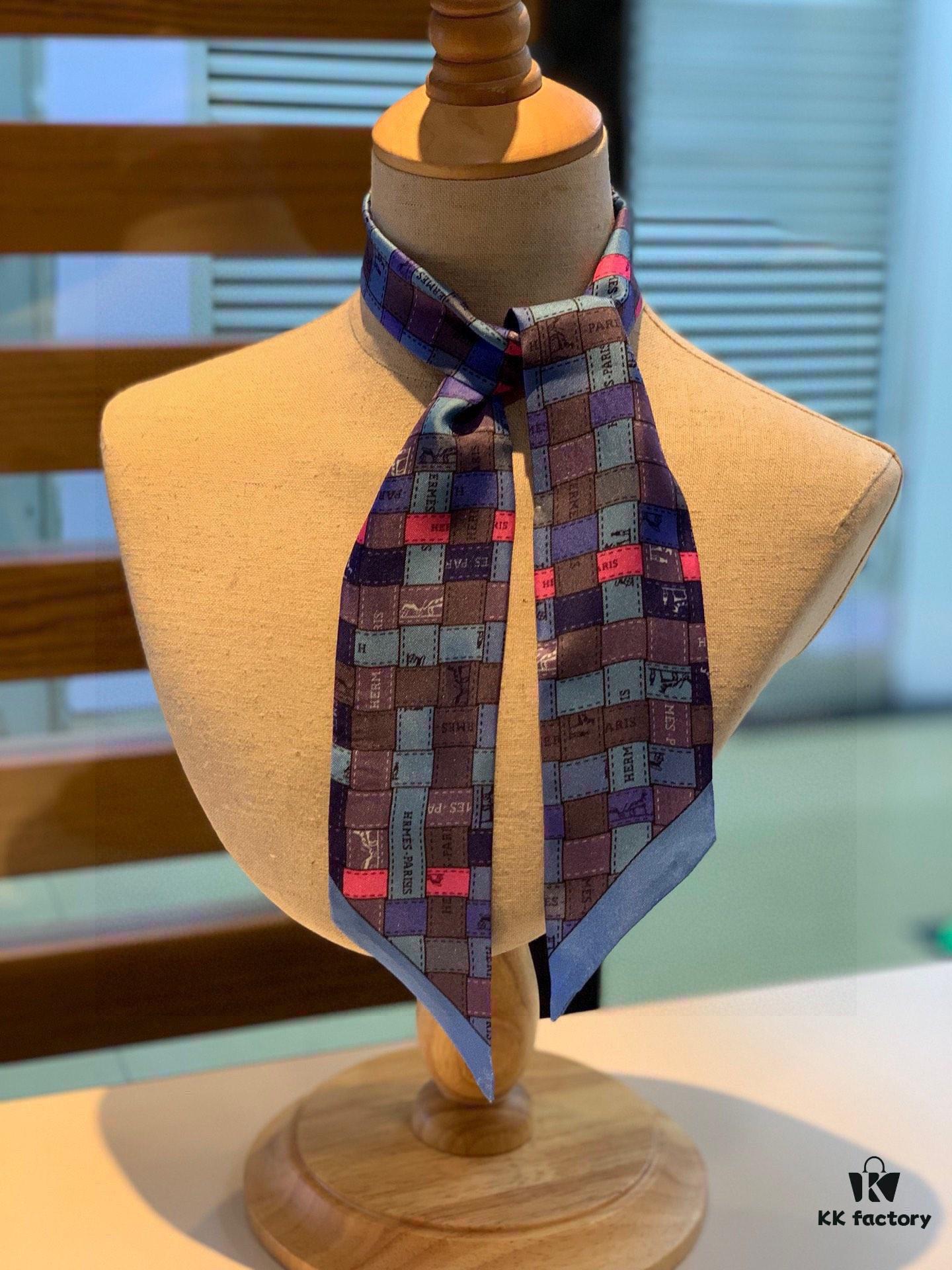 6931a952ccd8ab3d7af9db7c Hermes Counter Newest Style Multi-functional Small Silk Ribbon, Bright Colors, Elegant and Casual Design, 5cm*90cm