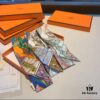 6931a952ccd8ab3d7af9db7e Hermes Branch Song Small Silk Scarf with Packaging, Soft and Skin-Friendly, Stylish Design, Multi-Purpose Use as Hairband, Bag Accessory, or Neck Ribbon, 85×6cm Fringe