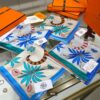 6931a952ccd8ab3d7af9db87 Beautifully Crafted 'Pair of Leopards 90' Pure Silk Scarf, Top-Tier Artisanry, Exceptional Value