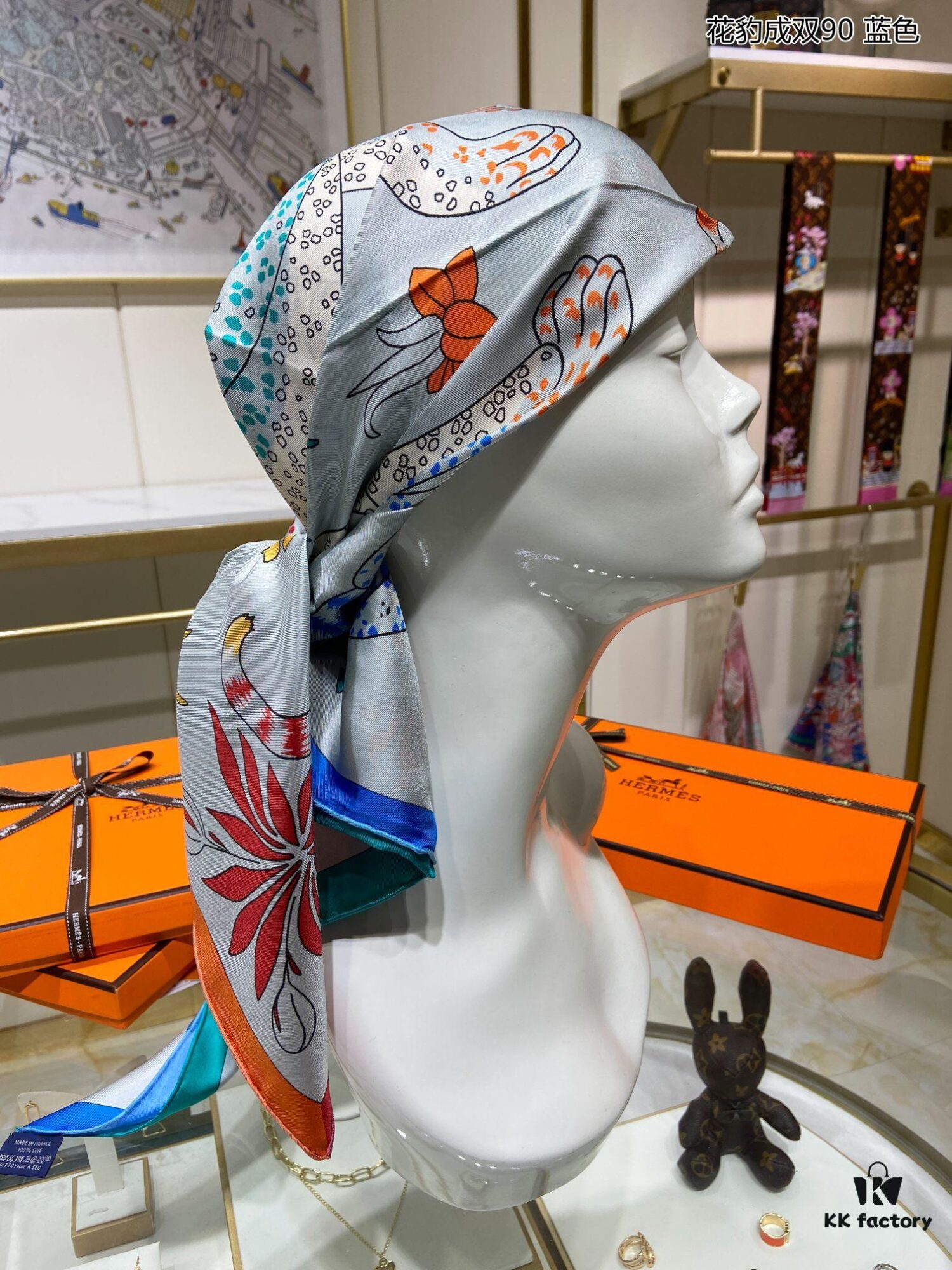 6931a953ccd8ab3d7af9db8a Beautifully Crafted 'Pair of Leopards 90' Pure Silk Scarf, Top-Tier Artisanry, Exceptional Value