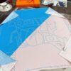 6931a953ccd8ab3d7af9db91 Hermès 2022 New Arrival 'Polka Dot Color-Block Warhorse' Scarf