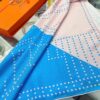 6931a953ccd8ab3d7af9db93 Hermès 2022 New Arrival 'Polka Dot Color-Block Warhorse' Scarf