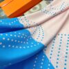6931a953ccd8ab3d7af9db94 Hermès 2022 New Arrival 'Polka Dot Color-Block Warhorse' Scarf