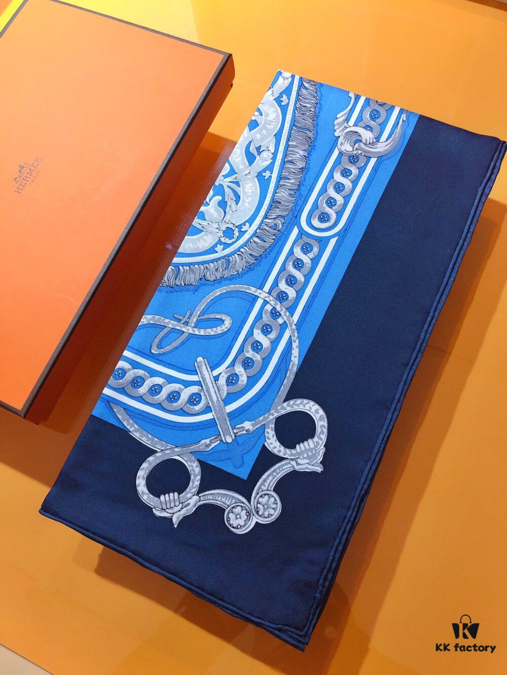 6931a954ccd8ab3d7af9dba1 Hermès 90cm Genuine Silk Scarf