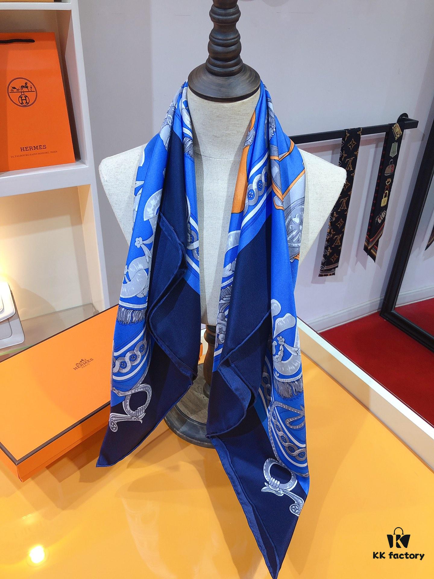 6931a954ccd8ab3d7af9dba5 Hermès 90cm Genuine Silk Scarf