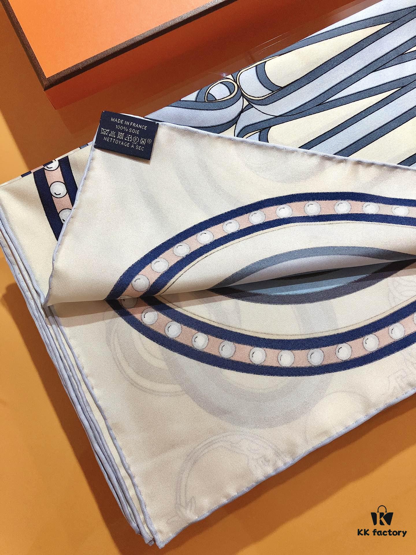 6931a955ccd8ab3d7af9dbaf Hermes 'Grand Celebration' 90cm Silk Scarf