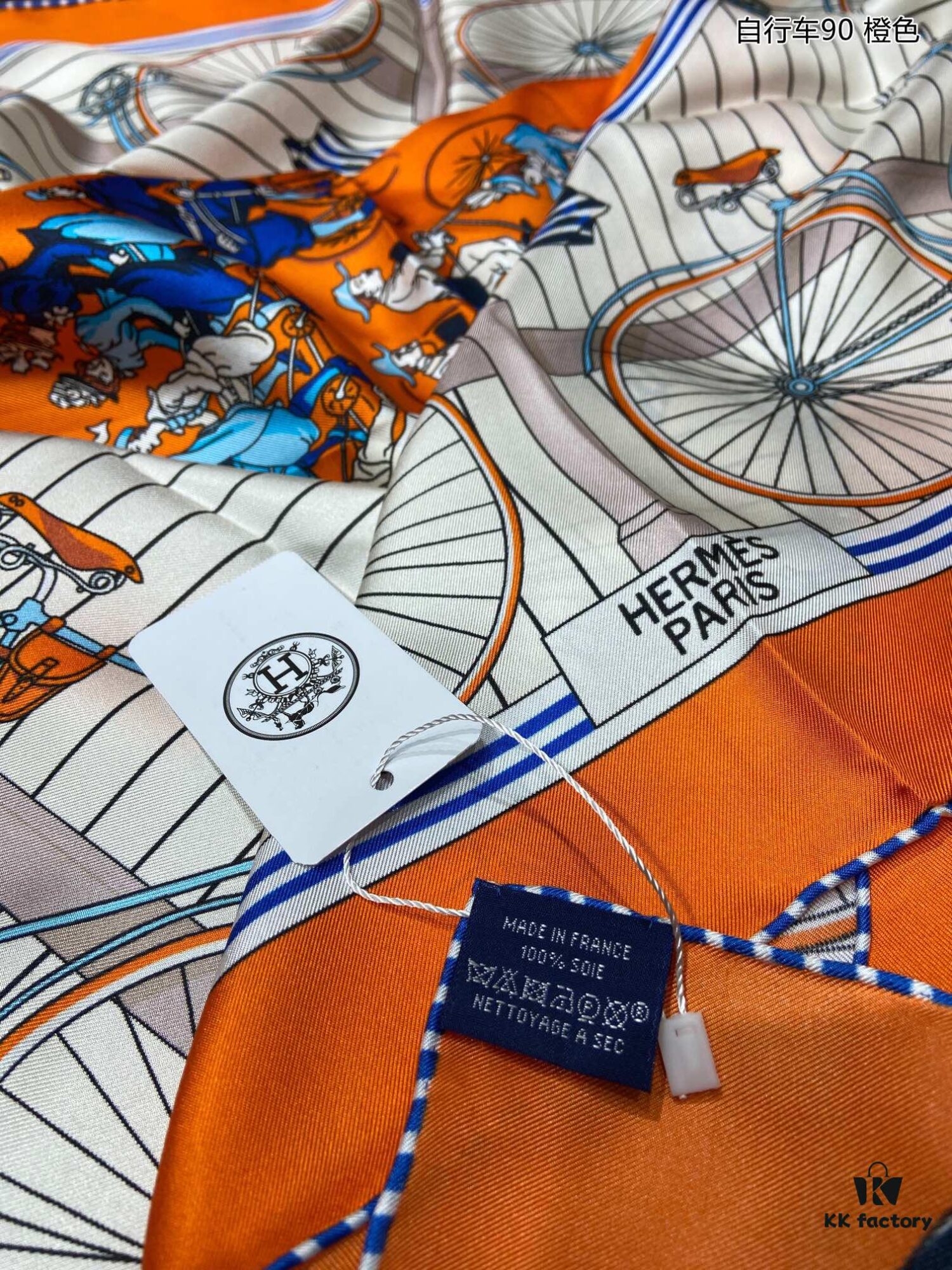 6931a956ccd8ab3d7af9dbbb Bicycle 90 Silk Scarf, 100% Twill Silk, 90cm*90cm, Top Craftsmanship Design, Highly Valued by Customers