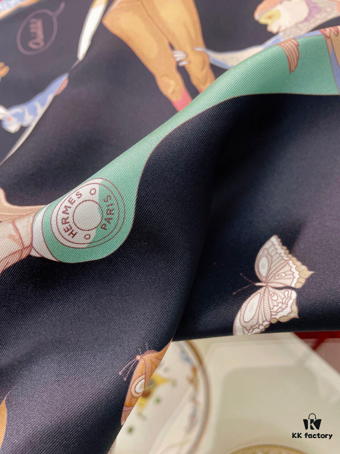 6931a956ccd8ab3d7af9dbbf Hermès-style Silk Square Scarf, 100% Premium Twill Silk, 90cm x 90cm, Top Craftsmanship, Exceptional Value