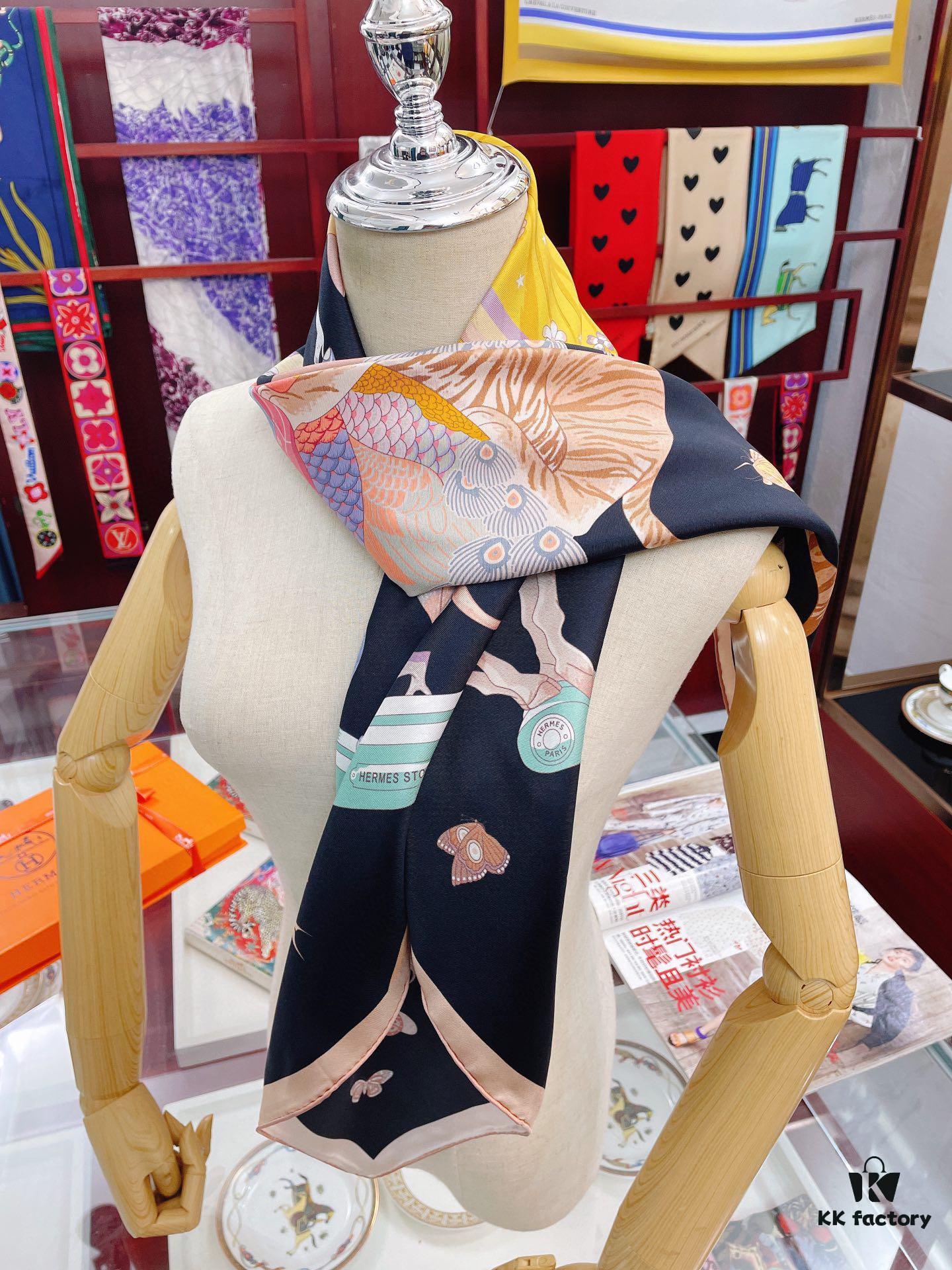6931a956ccd8ab3d7af9dbc3 Hermès-style Silk Square Scarf, 100% Premium Twill Silk, 90cm x 90cm, Top Craftsmanship, Exceptional Value