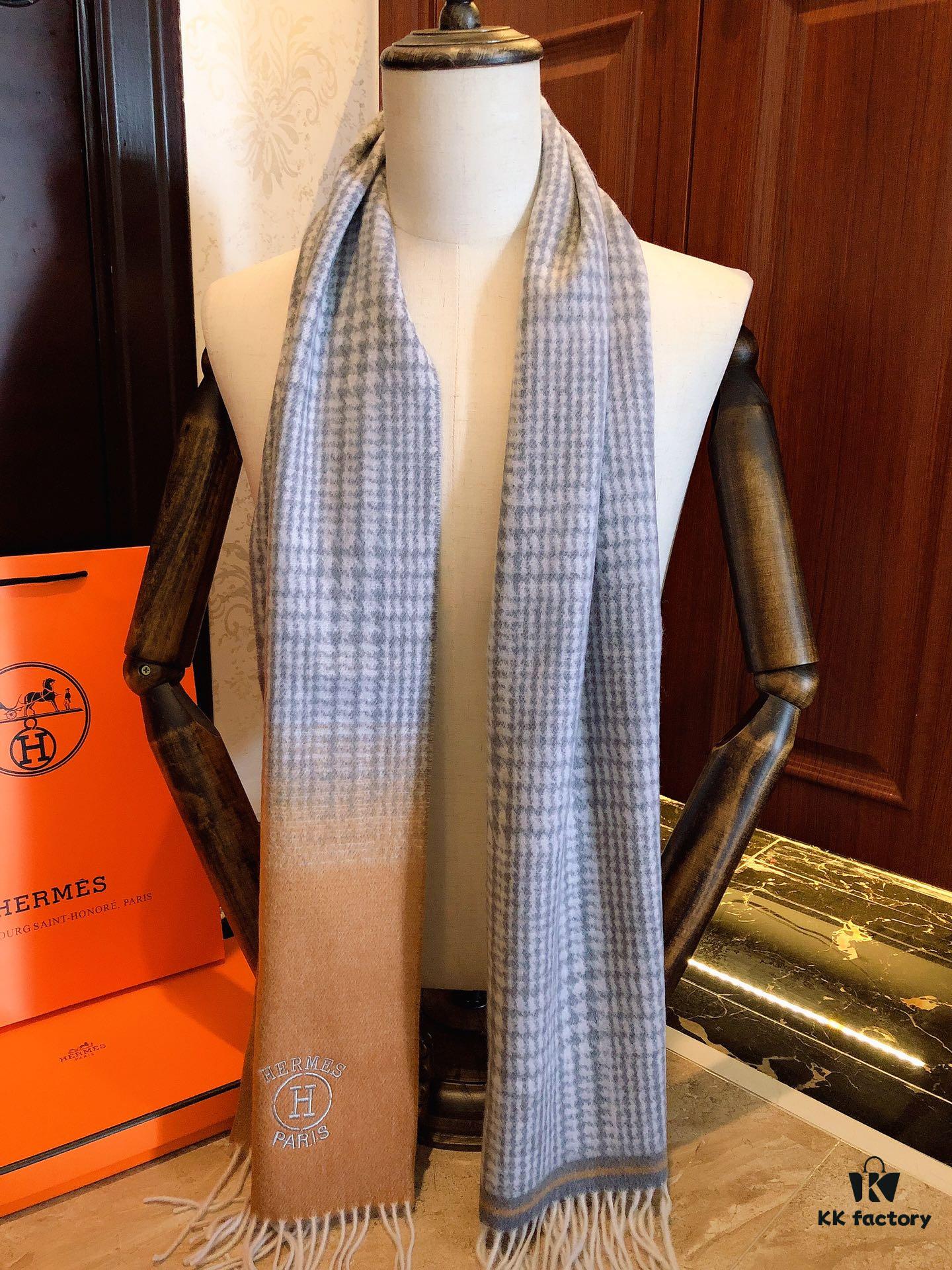 6931a958ccd8ab3d7af9dbd7 Hermes Wool Scarf – Unisex Luxury Design, Soft and Elegant, Perfect for Formal or Casual Wear