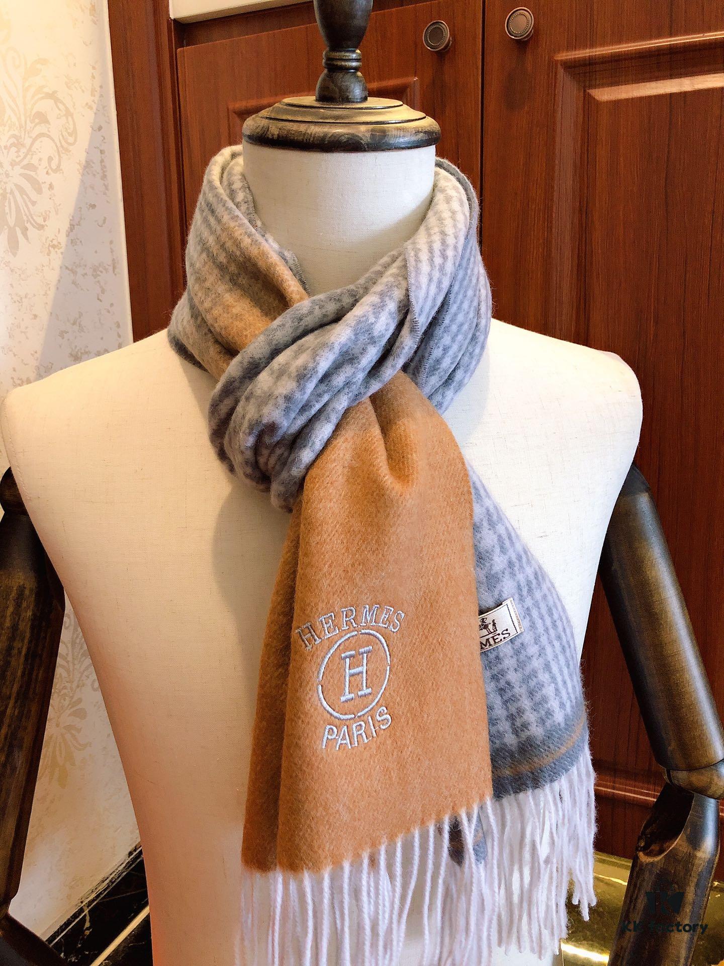 6931a958ccd8ab3d7af9dbd9 Hermes Wool Scarf – Unisex Luxury Design, Soft and Elegant, Perfect for Formal or Casual Wear