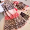 6931a95accd8ab3d7af9dc00 LOEWE Men's Cashmere Knit Scarf, High-End Classic Design, Matches Store Version