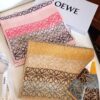 6931a95bccd8ab3d7af9dc03 LOEWE Men's Cashmere Knit Scarf, High-End Classic Design, Matches Store Version