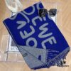 Loewe 2022 Latest Graffiti Design Reversible Scarf Unisex