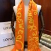 Loewe 2022 Graffiti Double-Sided Scarf Unisex