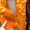 Loewe 2022 Graffiti Double-Sided Scarf Unisex
