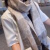 Loewe · Gradient Checkered Pattern Scarf