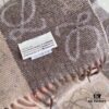 Loewe · Gradient Checkered Pattern Scarf