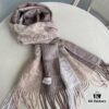 Loewe · Gradient Checkered Pattern Scarf