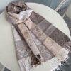 Loewe · Gradient Checkered Pattern Scarf
