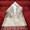 6931a95dccd8ab3d7af9dc20 Bestseller LOEWE Unisex Bicolor Checkered Scarf Made Entirely of Anagram Pattern, Retro and Stylish with Super Soft and Comfortable Touch, 90% Wool 10% Cashmere, 40cm x 180cm
