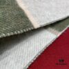 6931a960ccd8ab3d7af9dc3f Light Green and Gray Patchwork LOEWE Classic Unisex Scarf – Winter Must-Have – 90% Wool and 10% Cashmere, Warm and Soft, 30x180CM