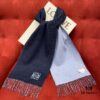 6931a962ccd8ab3d7af9dc5f Navy Blue LOEWE Classic Unisex Scarf – Winter Must-Have – 90% Wool + 10% Cashmere, Warm and Soft, 30x180CM