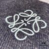 6931a962ccd8ab3d7af9dc61 Navy Blue LOEWE Classic Unisex Scarf – Winter Must-Have – 90% Wool + 10% Cashmere, Warm and Soft, 30x180CM