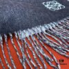 6931a962ccd8ab3d7af9dc63 Navy Blue LOEWE Classic Unisex Scarf – Winter Must-Have – 90% Wool + 10% Cashmere, Warm and Soft, 30x180CM