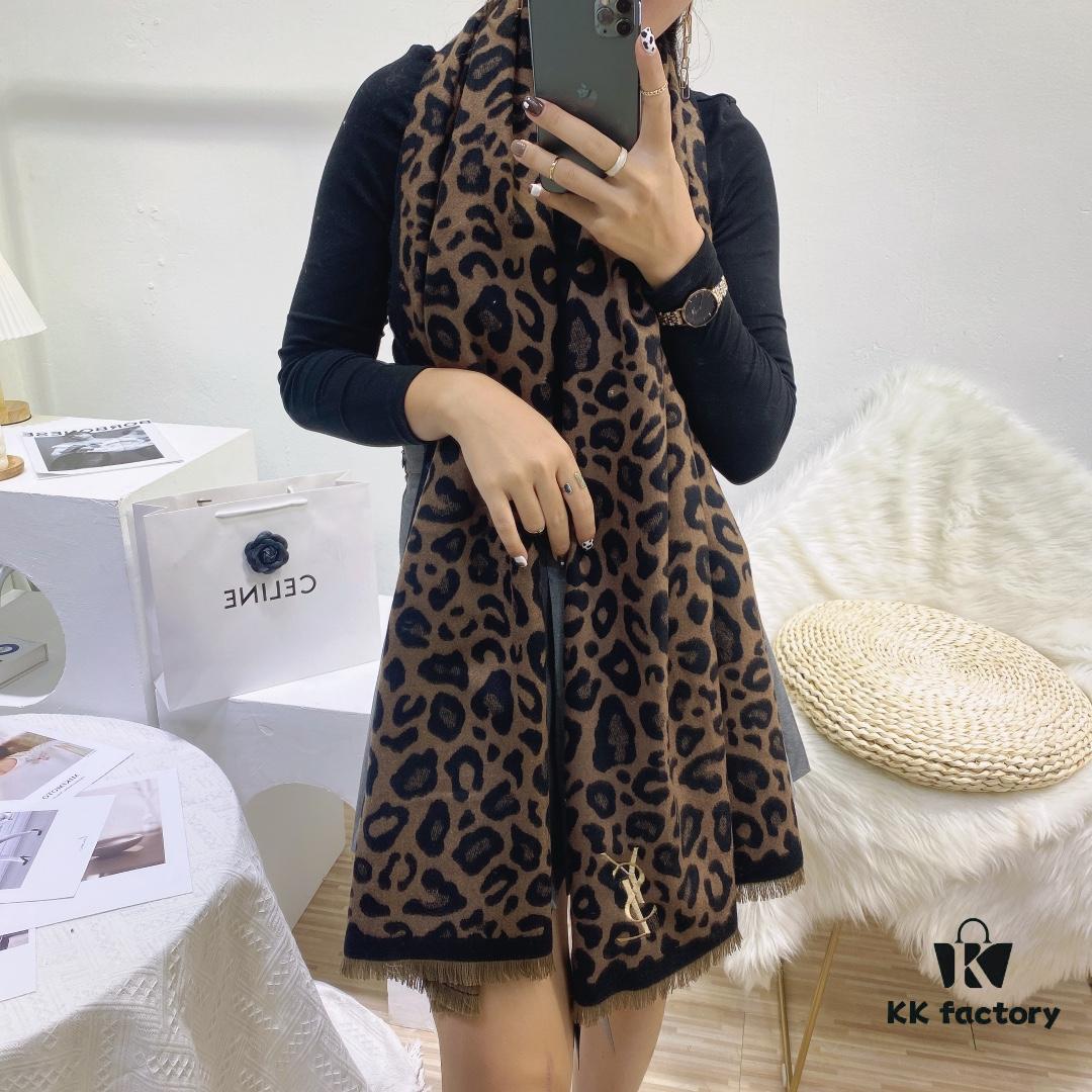 6931a962ccd8ab3d7af9dc66 Cashmere High Quality Exquisite Embroidery YSL Saint Laurent Solid Color Premium 3D Embroidered Scarf