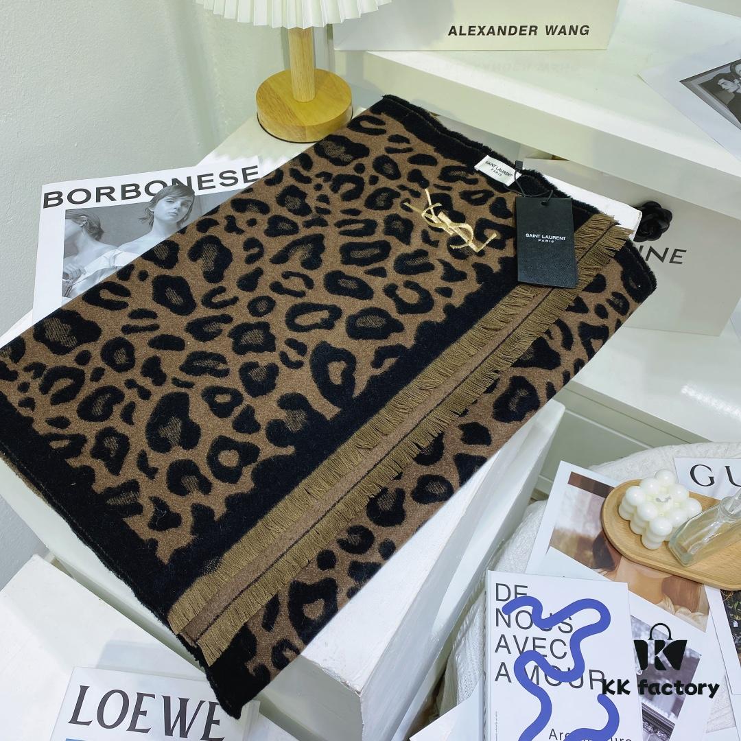 6931a962ccd8ab3d7af9dc67 Cashmere High Quality Exquisite Embroidery YSL Saint Laurent Solid Color Premium 3D Embroidered Scarf