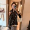 6931a963ccd8ab3d7af9dc73 Hot New Arrival! Authentic YSL Saint Laurent Lambswool Scarf, Double-Sided Deep Ripple Texture, Made in Italy, Unisex Luxury Fashion Accessory
