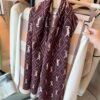 6931a963ccd8ab3d7af9dc76 Hot New Arrival! Authentic YSL Saint Laurent Lambswool Scarf, Double-Sided Deep Ripple Texture, Made in Italy, Unisex Luxury Fashion Accessory