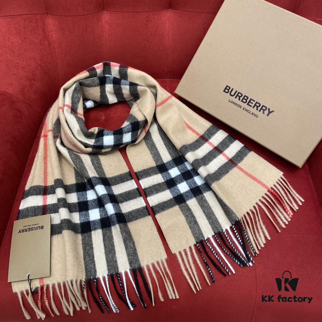 6931a964ccd8ab3d7af9dc84 【Collector's Beige】 BURBERRY Classic Entry-Level Bestseller, Timeless Plaid Design, Simple and Elegant Unisex Scarf, An Everlasting Fashion Piece – Upgraded Version with No Color Difference, Original Factory Yarn Material – Size: 168*30cm