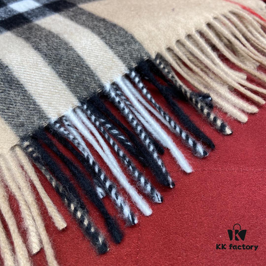 6931a964ccd8ab3d7af9dc86 【Collector's Beige】 BURBERRY Classic Entry-Level Bestseller, Timeless Plaid Design, Simple and Elegant Unisex Scarf, An Everlasting Fashion Piece – Upgraded Version with No Color Difference, Original Factory Yarn Material – Size: 168*30cm